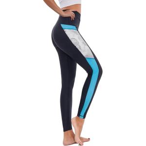 imageGEEK LIGHTING Swim Pants for Women Surfing Leggings SPF Swimming Tights Rash Guard Water Wetsuit Dive Kayaking PantsBlue Grey