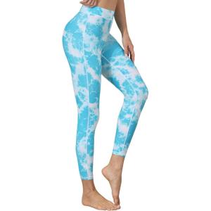 imageGEEK LIGHTING Swim Pants for Women Surfing Leggings SPF Swimming Tights Rash Guard Water Wetsuit Dive Kayaking PantsSky Blue