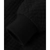 imageGEEK LIGHTING Mens Fleece Lined Hoodies Zip Up Waffle Knit Thicken Hooded Sweatshirts Winter JacketsBlack White