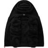 imageGEEK LIGHTING Mens Fleece Lined Hoodies Zip Up Waffle Knit Thicken Hooded Sweatshirts Winter JacketsSolid Black
