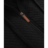 imageGEEK LIGHTING Mens Fleece Lined Hoodies Zip Up Waffle Knit Thicken Hooded Sweatshirts Winter JacketsSolid Black