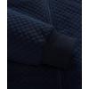 imageGEEK LIGHTING Mens Fleece Lined Hoodies Zip Up Waffle Knit Thicken Hooded Sweatshirts Winter JacketsSolid Navy