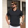 imageGEEK LIGHTING 3 Pack Mens Polo Shirts Short Sleeve Athletic Polo for Men Casual Moisture Wicking TShirts with PocketGray Lightblue Royalblue
