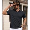 imageGEEK LIGHTING 3 Pack Mens Polo Shirts Short Sleeve Athletic Polo for Men Casual Moisture Wicking TShirts with PocketGray Lightblue Royalblue