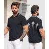 imageGEEK LIGHTING 3 Pack Mens Polo Shirts Short Sleeve Athletic Polo for Men Casual Moisture Wicking TShirts with PocketGray Navy Dark Teal Blue