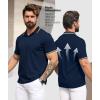 imageGEEK LIGHTING 3 Pack Mens Polo Shirts Short Sleeve Athletic Polo for Men Casual Moisture Wicking TShirts with PocketLightblue Navy Dark Teal Blue
