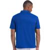 imageGEEK LIGHTING Mens Waffle Polo Shirts Short Sleeve Summer Casual TShirts Moisture Wicking Collared Golf Shirt with PocketRoyal Blue