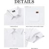 imageGEEK LIGHTING Mens Waffle Polo Shirts Short Sleeve Summer Casual TShirts Moisture Wicking Collared Golf Shirt with PocketWhite