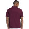 imageGEEK LIGHTING Mens Waffle Polo Shirts Short Sleeve Summer Casual TShirts Moisture Wicking Collared Golf Shirt with PocketWine Red