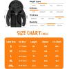 imageGEEK LIGHTING Boys Sherpa Lined Hoodie Kids Fleece Sweatshirt Full Zip Hooded JacketNblackgrey