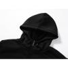 imageGEEK LIGHTING Hoodies for Men Heavyweight Fleece Sweatshirt  Full Zip Up Thick Sherpa LinedZdull Black