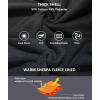 imageGEEK LIGHTING Mens FleeceLined Zip Up Hoodie Thick Hooded Jacket Winter Warm Athletic SweatshirtBlackGray