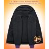 imageGEEK LIGHTING Mens FleeceLined Zip Up Hoodie Thick Hooded Jacket Winter Warm Athletic SweatshirtBlackPurple