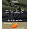 imageGEEK LIGHTING Mens FleeceLined Zip Up Hoodie Thick Hooded Jacket Winter Warm Athletic SweatshirtGreenBrown