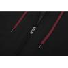 imageGEEK LIGHTING Mens FleeceLined Zip Up Hoodie Thick Hooded Jacket Winter Warm Athletic SweatshirtRaglan Black Red
