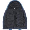imageGEEK LIGHTING Mens FleeceLined Zip Up Hoodie Thick Hooded Jacket Winter Warm Athletic SweatshirtRaglan Blue Cyan
