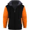 Black/Orange