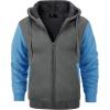 Dark Grey/Light Blue