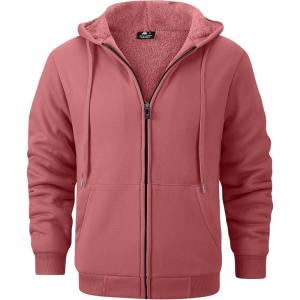 imageGEEK LIGHTING Hoodies for Men Heavyweight Fleece Sweatshirt  Full Zip Up Thick Sherpa LinedAll Watermelon