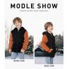 imageGEEK LIGHTING Boys Sherpa Lined Hoodie Kids Fleece Sweatshirt Full Zip Hooded JacketBorange
