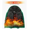 imageGEEK LIGHTING Boys Sherpa Lined Hoodie Kids Fleece Sweatshirt Full Zip Hooded JacketCgreen