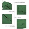 imageGEEK LIGHTING Hoodies for Men Heavyweight Fleece Sweatshirt  Full Zip Up Thick Sherpa LinedAll Juniper Green