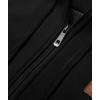 imageGEEK LIGHTING Hoodies for Men Heavyweight Fleece Sweatshirt  Full Zip Up Thick Sherpa LinedYcarbon Black