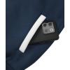 imageGEEK LIGHTING Mens Fleece Hoodies Zip Up Color Block Thick Winter Hooded SweatshirtRed White Navy