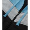 imageGEEK LIGHTING Mens Fleece Hoodies Zip Up Color Block Thick Winter Hooded SweatshirtSky Blue Grey Black