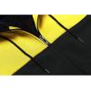 imageGEEK LIGHTING Mens Fleece Hoodies Zip Up Color Block Thick Winter Hooded SweatshirtVulcan Sunstruck Black