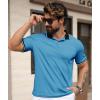 imageGEEK LIGHTING 3 Pack Mens Polo Shirts Short Sleeve Athletic Polo for Men Casual Moisture Wicking TShirts with PocketBlack White Blue Green