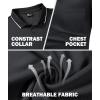 imageGEEK LIGHTING 5 Pack Men Polo Shirts with Pocket Multipack Golf Shirt for Men Moisture Wicking Casual Athletic Work TShirtsBlack Dark Grey Army Green Wine Red Navy