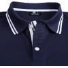 imageGEEK LIGHTING 5 Pack Men Polo Shirts with Pocket Multipack Golf Shirt for Men Moisture Wicking Casual Athletic Work TShirtsBlue White Light Blue Peacock Green Sapphire Blue Sky Blue