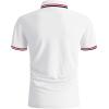 imageGEEK LIGHTING 5 Pack Men Polo Shirts with Pocket Multipack Golf Shirt for Men Moisture Wicking Casual Athletic Work TShirtsCoral Golden Light Pink Sky Blue White