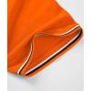 imageGEEK LIGHTING 5 Pack Men Polo Shirts with Pocket Multipack Golf Shirt for Men Moisture Wicking Casual Athletic Work TShirtsCoral Golden Orange Pink Red
