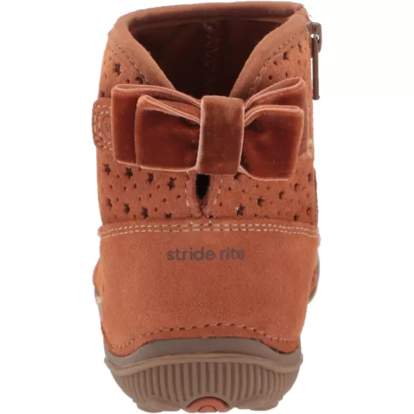 Stride Rite Unisex-Child SRT Angie Bootie First Walker Shoe