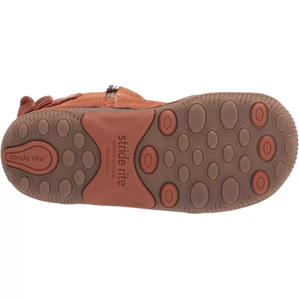 Stride Rite Unisex-Child SRT Angie Bootie First Walker Shoe