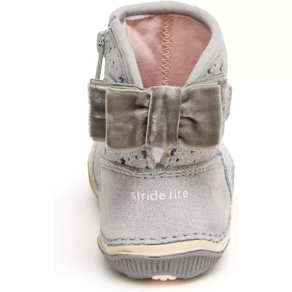 Stride Rite Unisex-Child SRT Angie Bootie First Walker Shoe