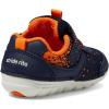 imageStride Rite UnisexBaby Sm Zips Runner SneakerNavyOrange