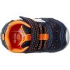 imageStride Rite UnisexBaby Sm Zips Runner SneakerNavyOrange