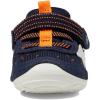 imageStride Rite UnisexBaby Sm Zips Runner SneakerNavyOrange