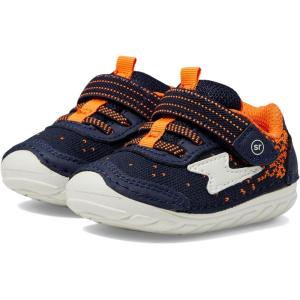 imageStride Rite UnisexBaby Sm Zips Runner SneakerNavyOrange