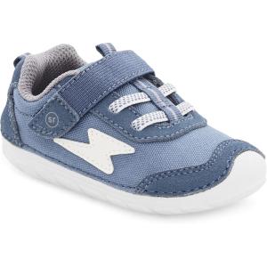 imageStride Rite babyboys Sm Zips RunnerNavy