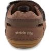 imageStride Rite UnisexBaby Sm Adam First Walker ShoeBrown