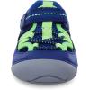 imageStride Rite UnisexChild Soft Motion Tobias First Walker ShoeBlueLime