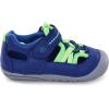 imageStride Rite UnisexChild Soft Motion Tobias First Walker ShoeBlueLime