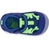 imageStride Rite UnisexChild Soft Motion Tobias First Walker ShoeBlueLime
