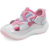 imageStride Rite UnisexChild SRT Surf SandalSilver Rainbow