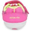 imageStride Rite UnisexBaby Soft Motion Zips Runner SneakerHot Pink