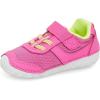 imageStride Rite UnisexBaby Soft Motion Zips Runner SneakerHot Pink